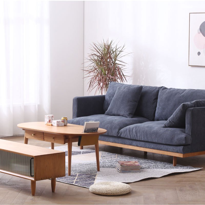 Modern Nordic Living Room Sofa Home Furniture Large Set Modular Sofa Sectional