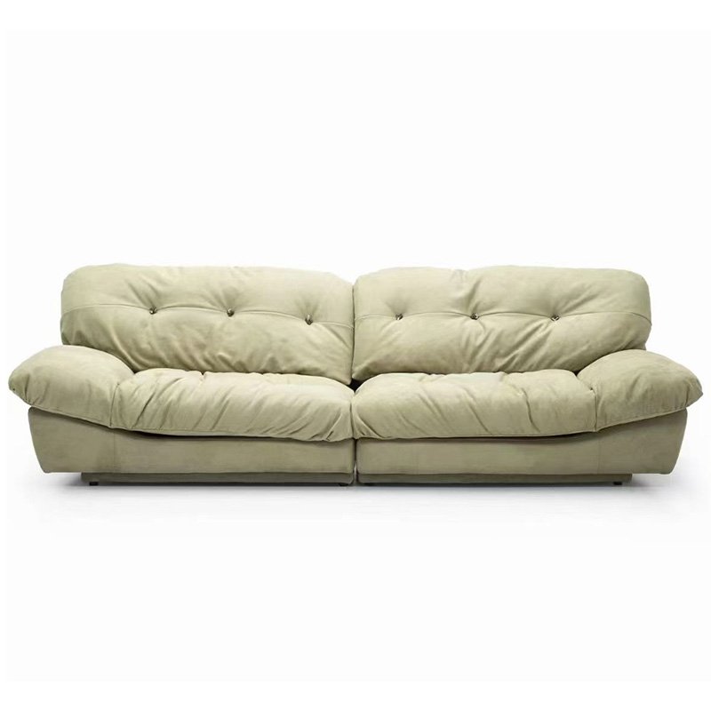 Cloud modular sectional couch sofa set for living room luxury lazy soft sofa with feather modern 3 seater home furniture sofas