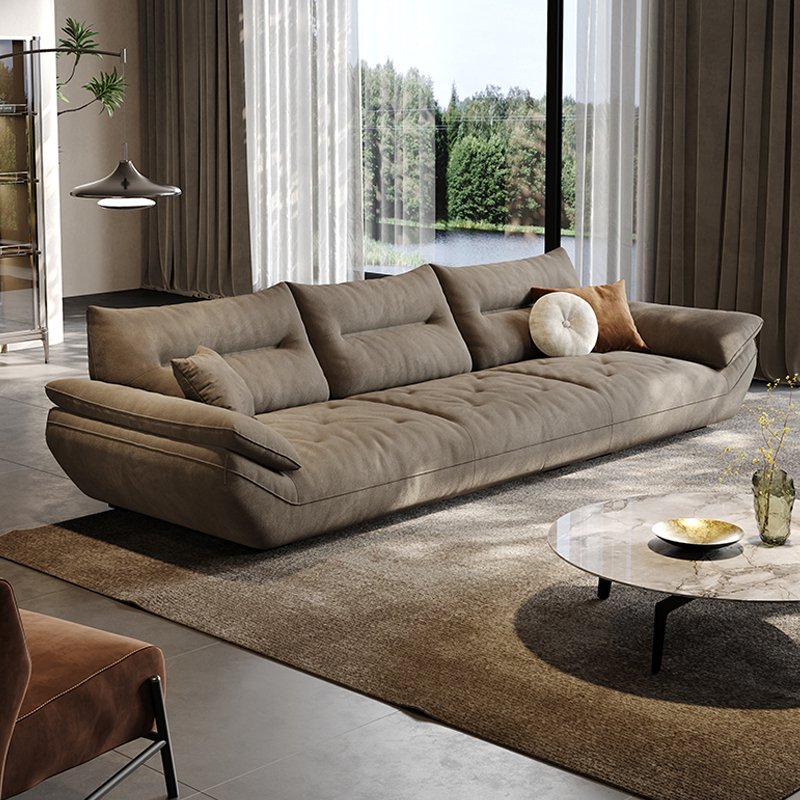 Italian Teddy Velvet Fabric couch living room sofas set bedroom decorative floor lamp sofa small cloud sailboat 4 seater sofa