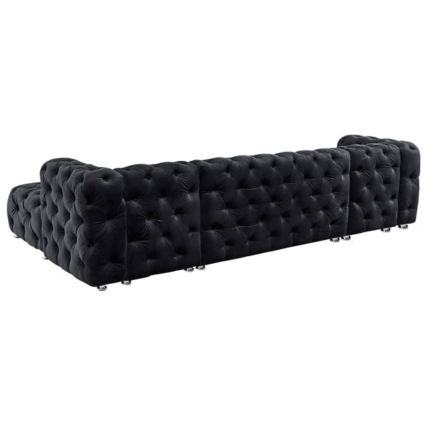 Hot sales cheap living room fancy sectional sofas sets furniture Dutch velvet U SOFA set for home furniture