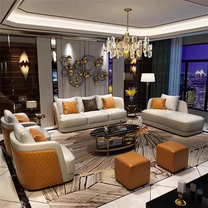 Modular couch living room sofa set furniture sectional modern leather comfort luxury sofas