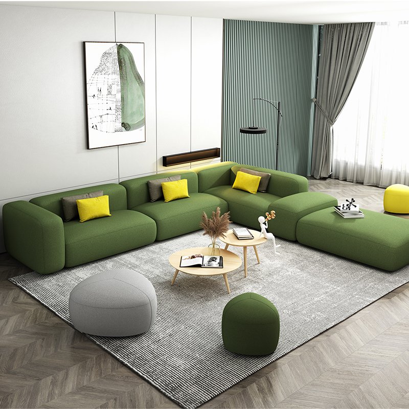 L Shape Sectional living Room Sofa With Modular Combination Modular Sofas Long Couch