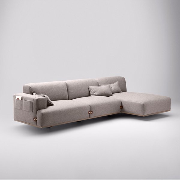 Popular New modern style Sleeper fabric sofa couch set Design recliner Living room sofa