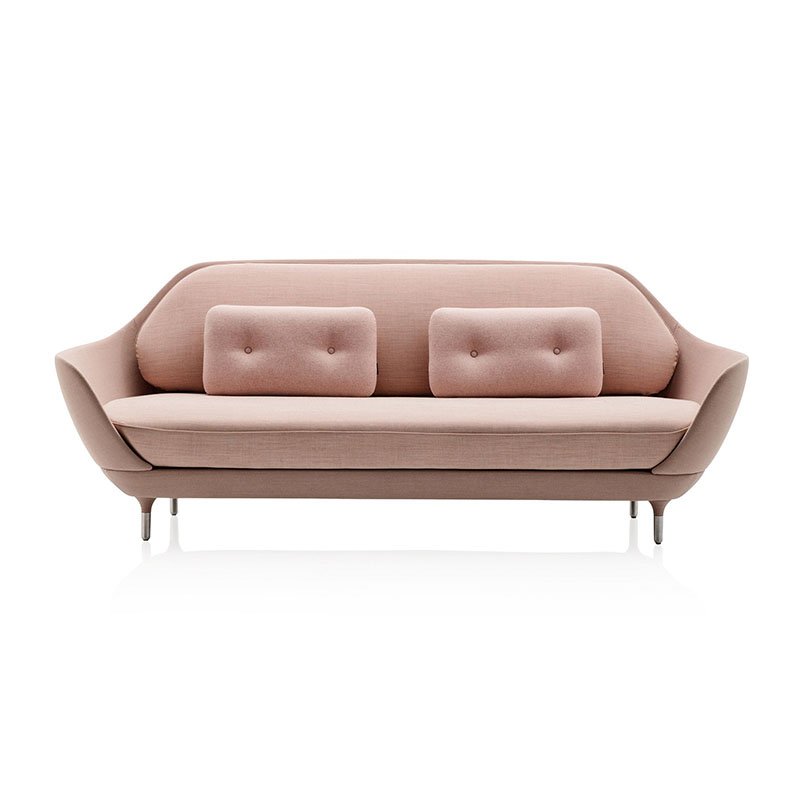 Designer Nordic modern fiberglass shell sofa living room sofa