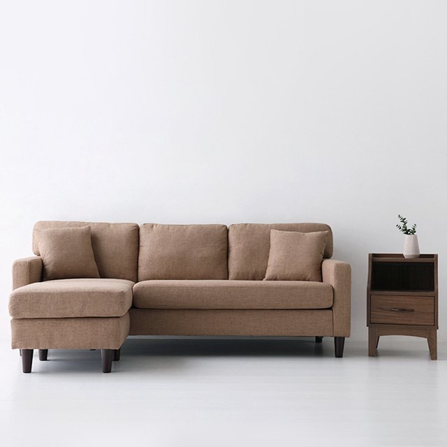 Market B Nersen Fabric Sofa 3 person 7953 Couch type