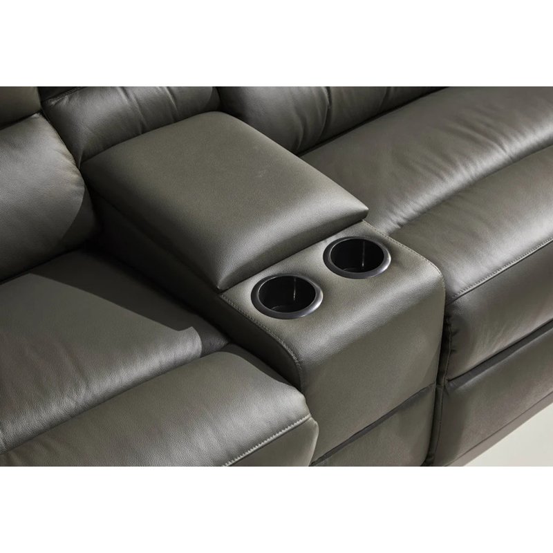 Wholesale Customized Luxury Furniture Italian Leather Sectional Couch Sofa Set