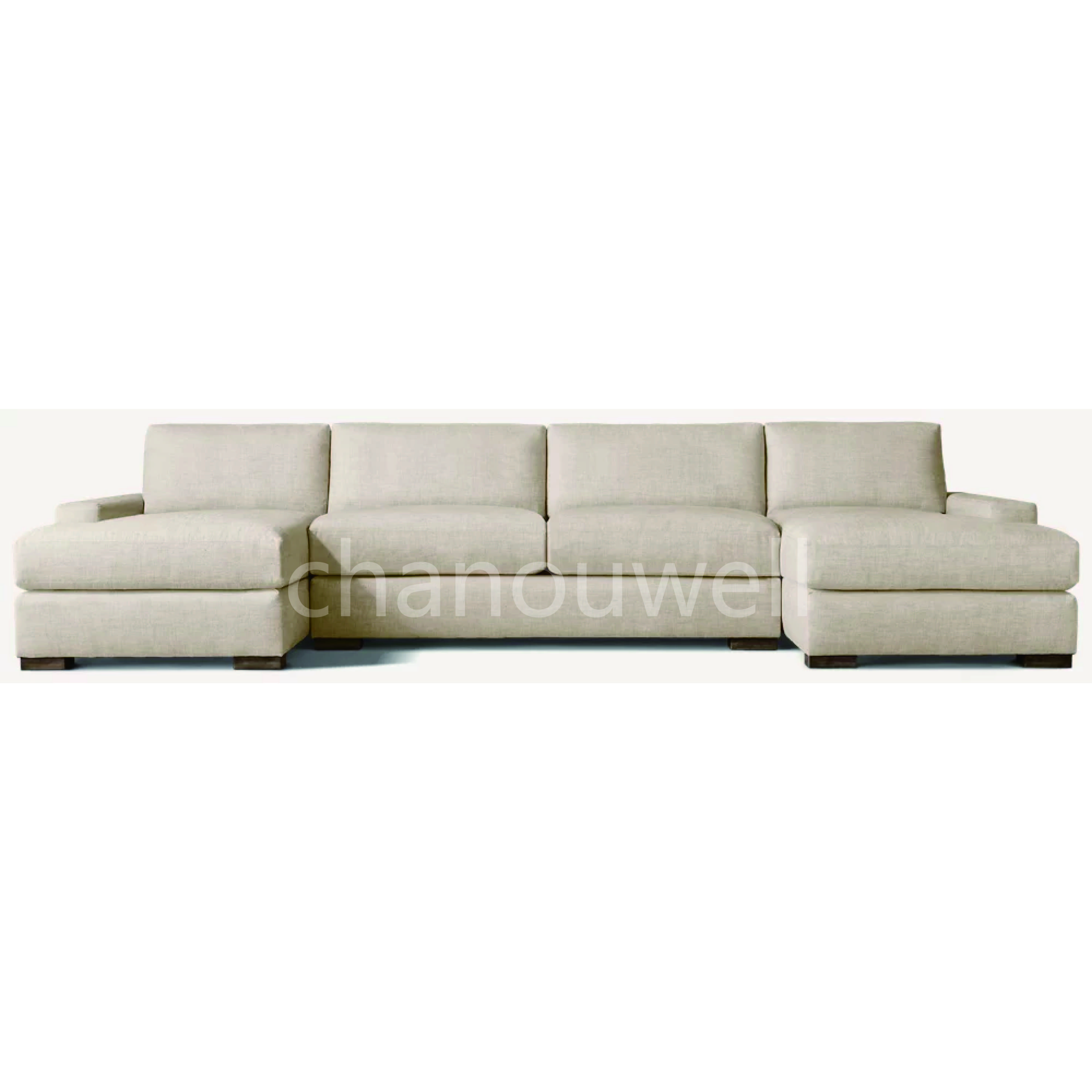 Popular Modular 4 Piece Sectional Sofa Set Free Combination Modular Fabric Sofa Sectional Living Room Sofas
