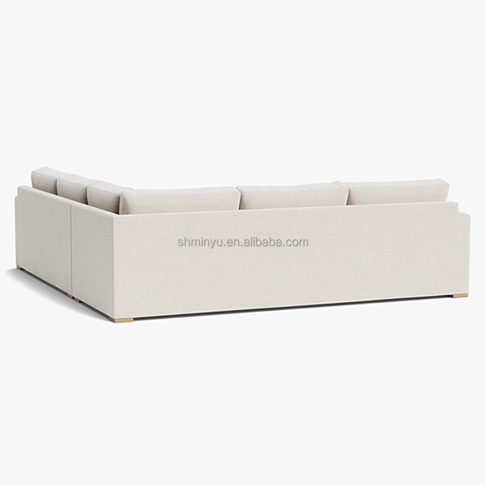 Luxury Modern Living Room Furniture Sectional Sofa New Design Wooden Frame velvet Fabric Modular Sofa