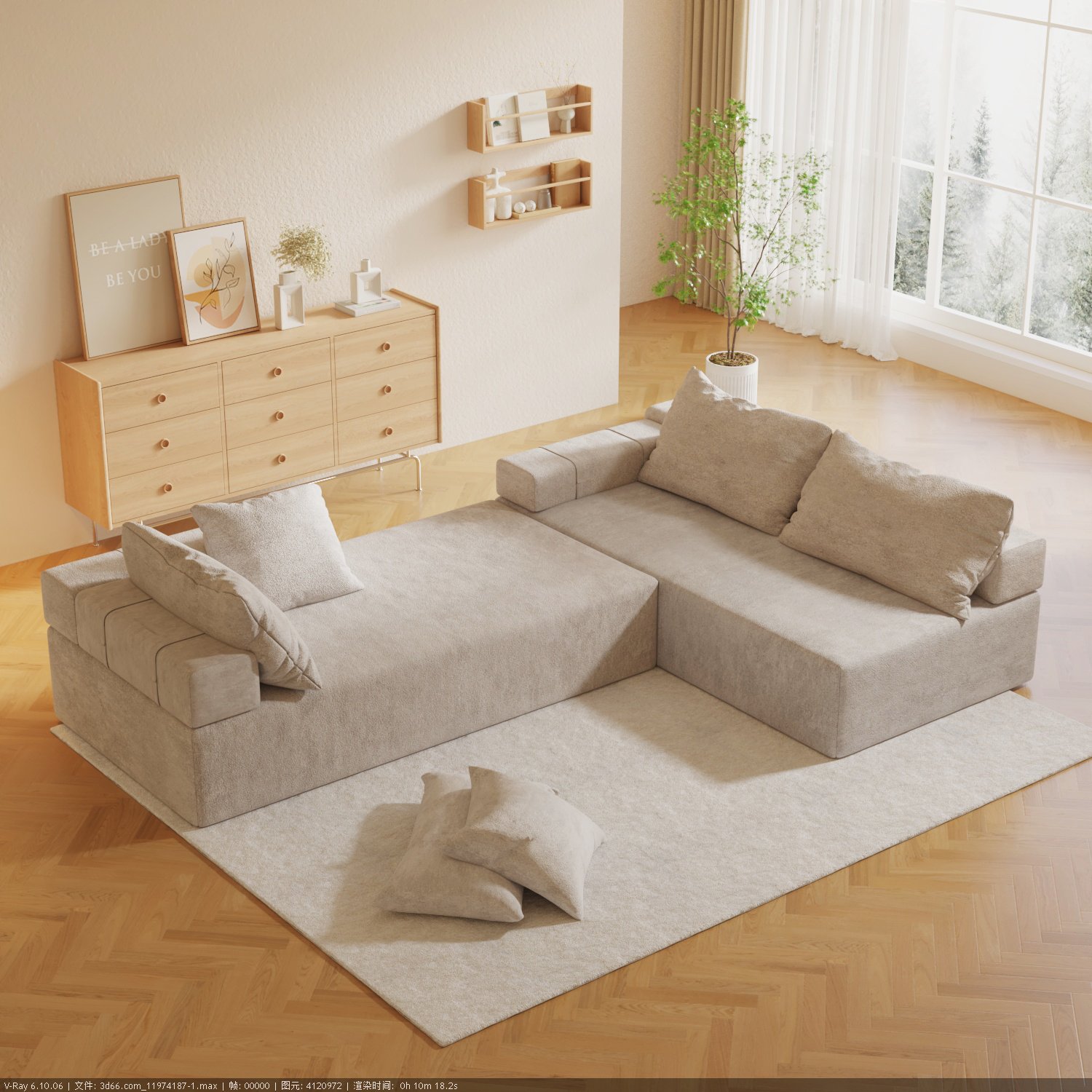 Mid Century Modern Sofa Velvet Sofa Extra Deep Seat Sectional Couch Oversize Home Furniture Living Room Sofa