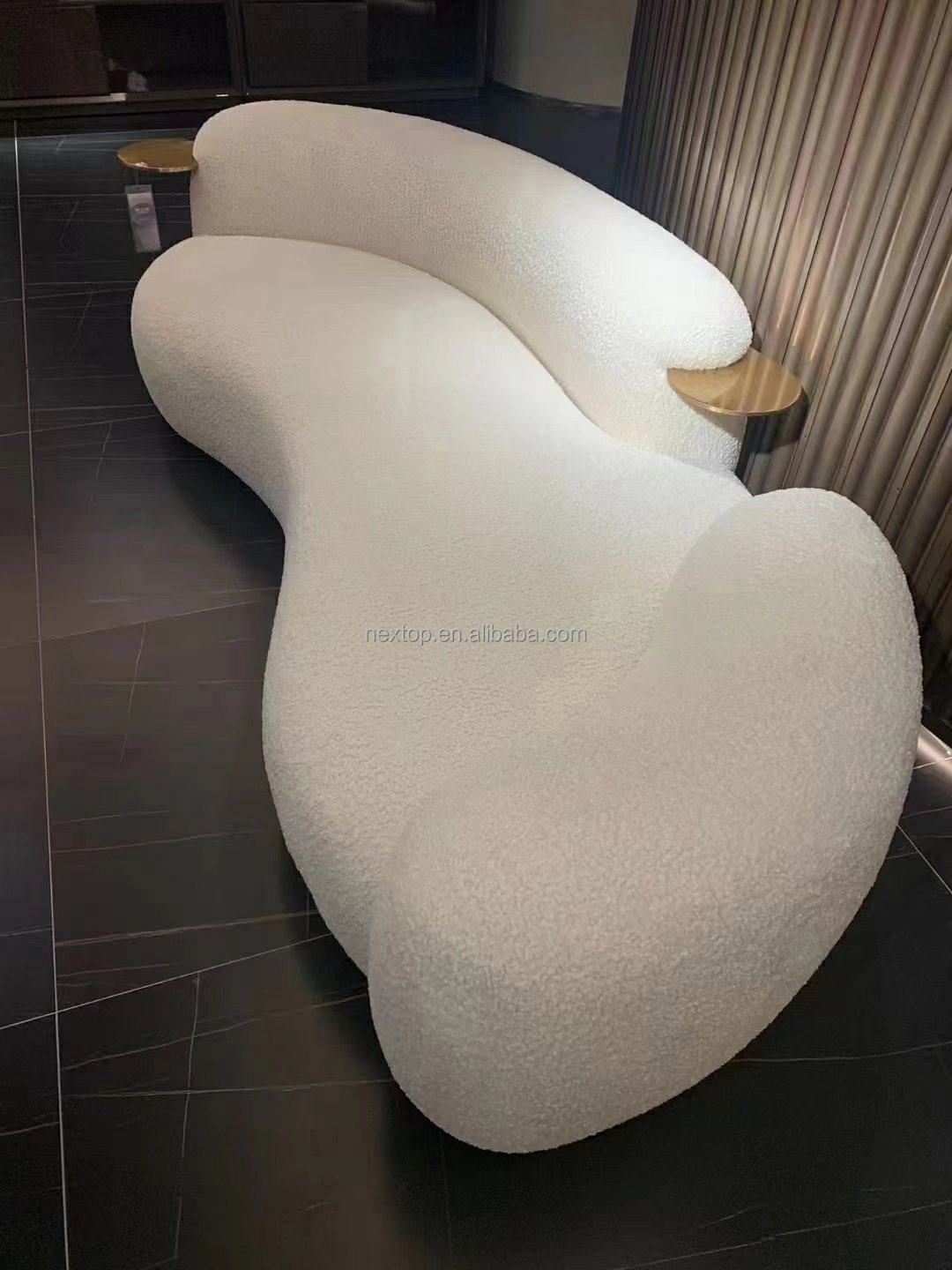 Modern Design Multi Sofa White Light Luxury Shape Living Room Bedroom Corner Sofa