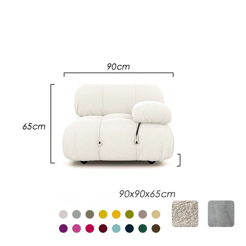 Nordic Elegant 3-Seater L-Shaped Leather Sectional Sofa Set High Style Modular Living Room Furniture Wood Foam Internal Hall
