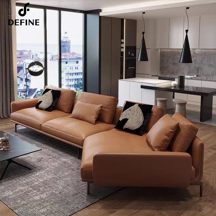 2022 new design simple modern sofa with arm 3 seaters living room sofa set furniture