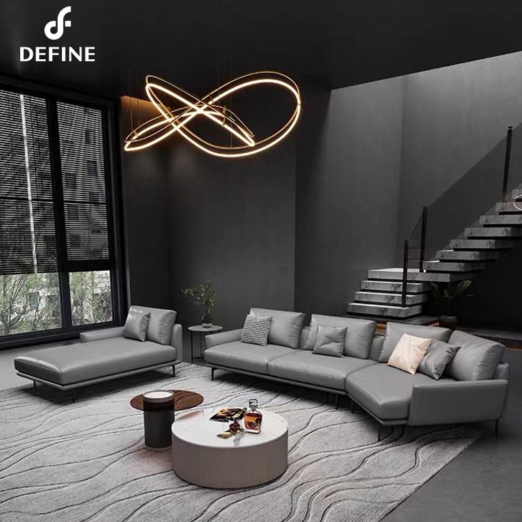 2022 new design simple modern sofa with arm 3 seaters living room sofa set furniture