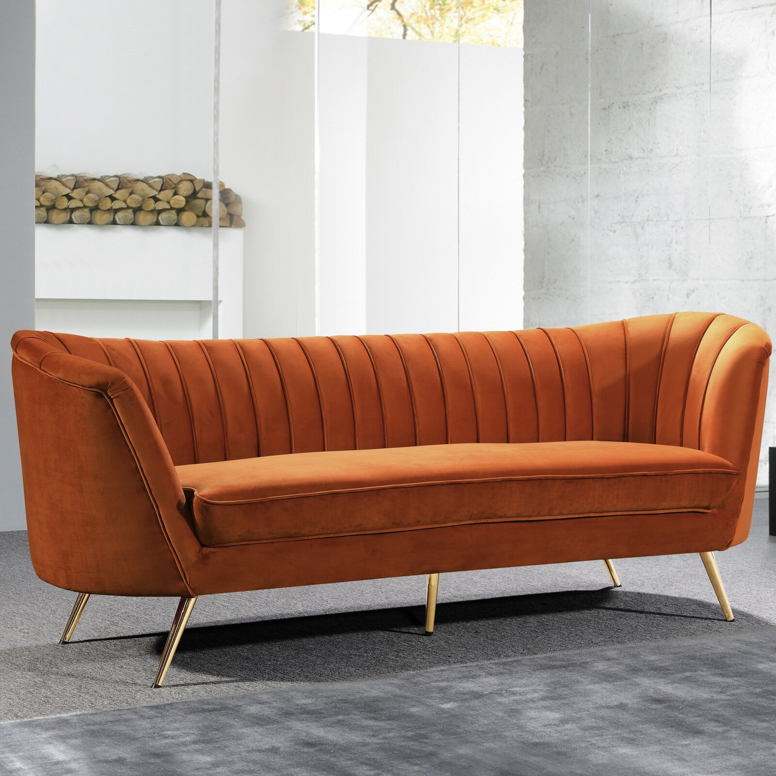 Wholesale home furniture fabric modern velvet canape salon living room sofas