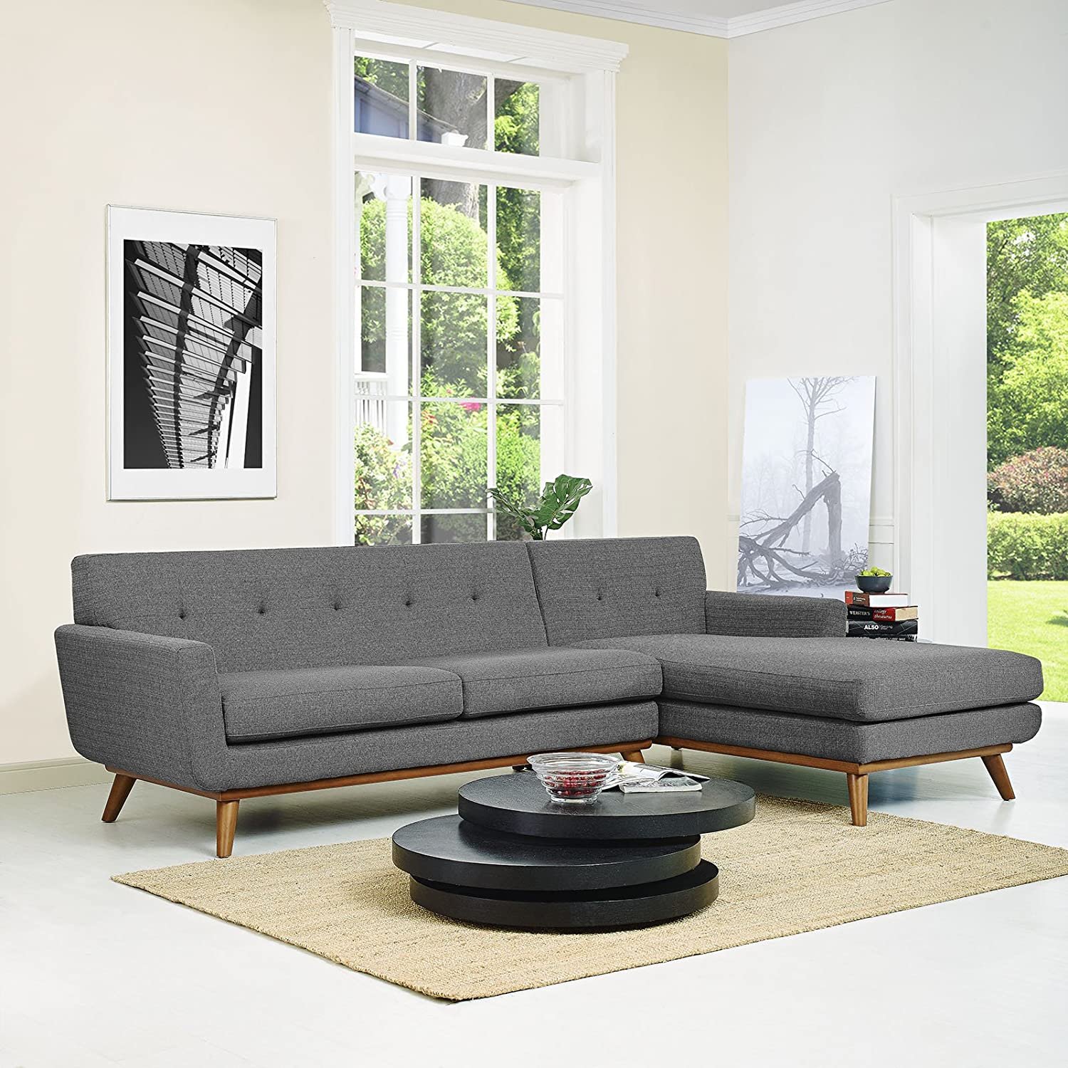 Design l type sofa living room furniture corner, skin friendly fabric corner sofa sets, living room sofa set luxury