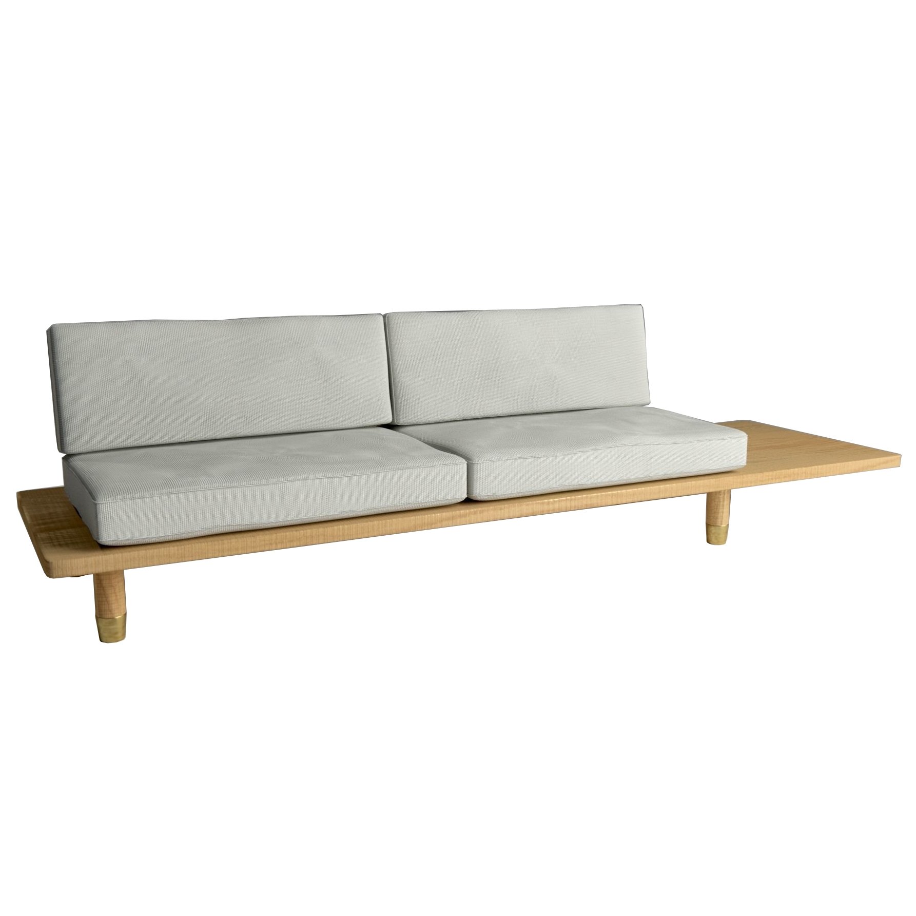 Vietnam luxury sofa attached coffee table European home wood living room furnitures