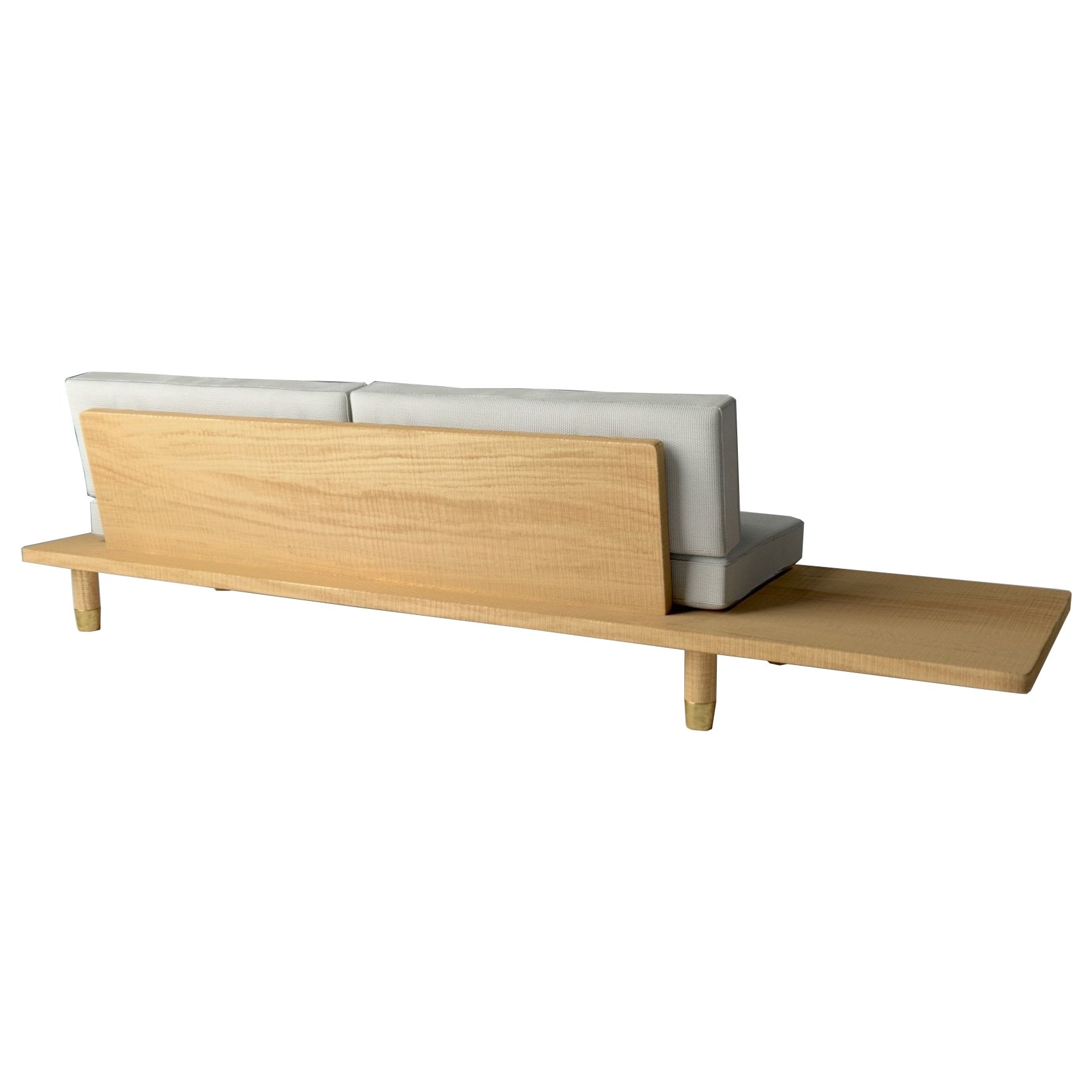 Vietnam luxury sofa attached coffee table European home wood living room furnitures