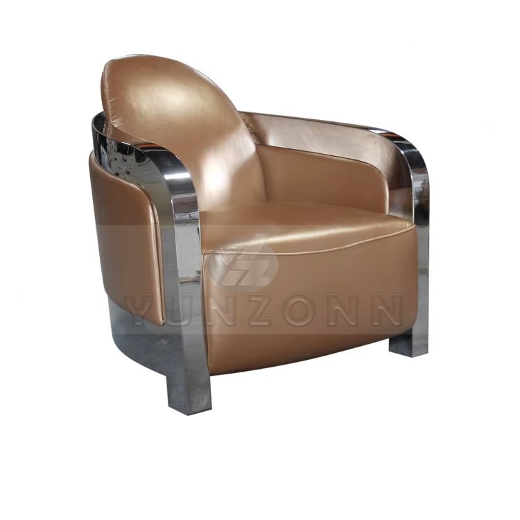 Classic Luxury Gray Velvet Sofa Set Genuine Leather Stainless Steel Legs Living Dining Hotel Hall Villa Apartment Corner
