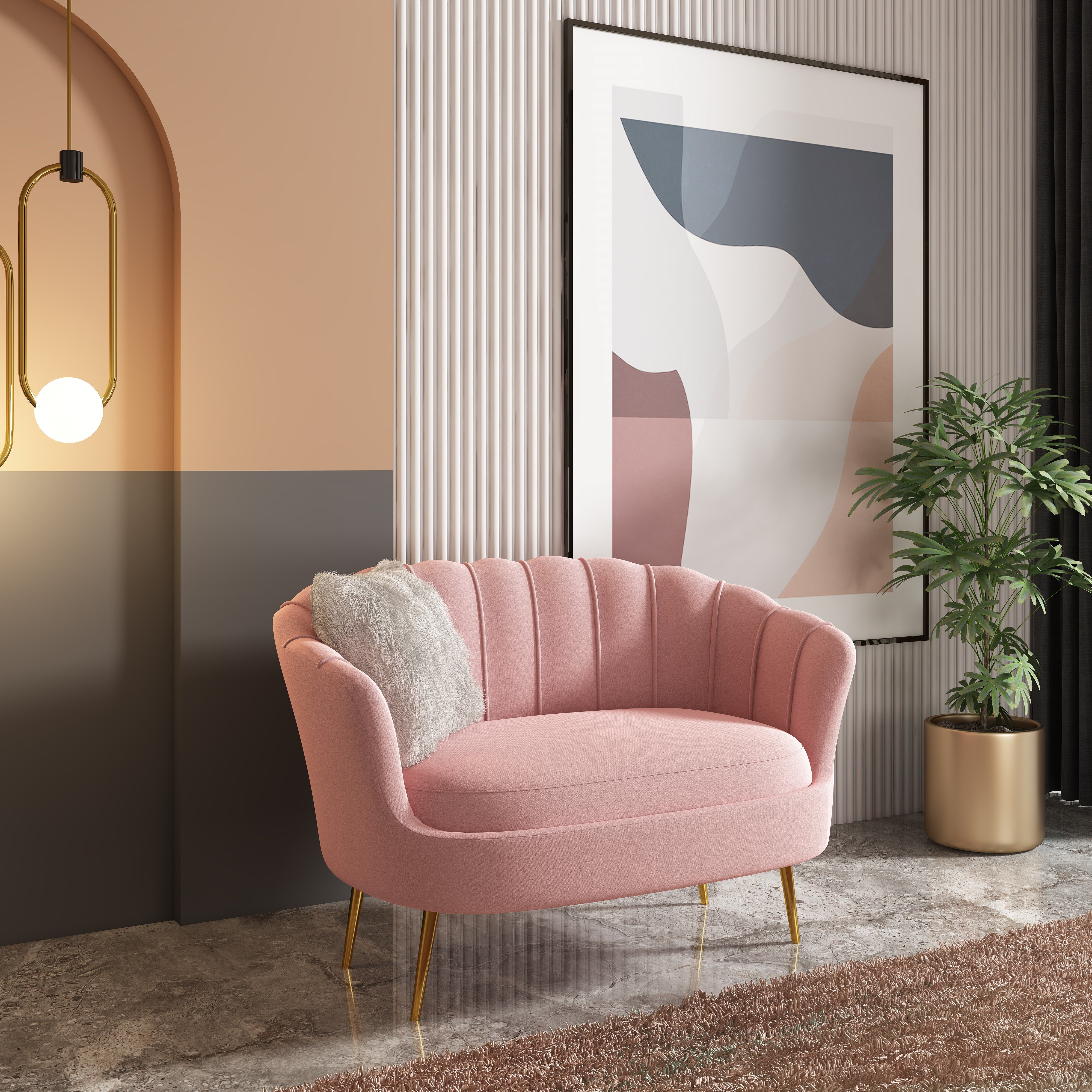 WUYE Luxury Home Furniture Three Seater Sofa Tufted Fabric China Modern Affordable Couch Living Room Sofas