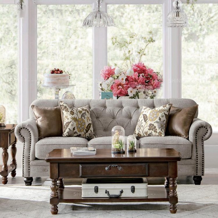 new model luxury furnitures house living room sofa set modern simple design practical american style sofas