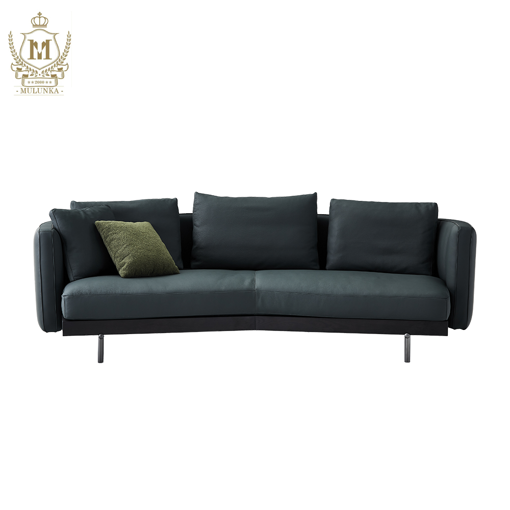 Luxury Modern 1-Set 4-Seater Reclining Sofa Genuine Leather Free Modular Corner for Living Room for Hotels & Apartments