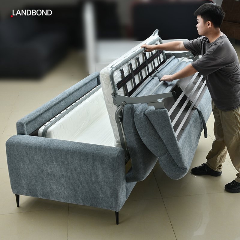 White custom couch chocolate fabric Sleeper Sofa sets small Loveseat Furniture 2 3 seater sofa bed for living room