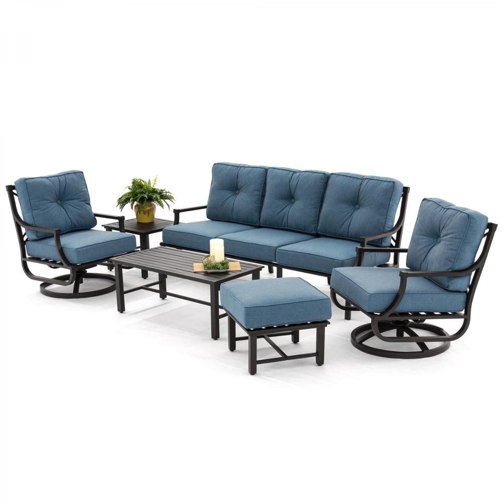 Audubon Pattern Living Room Sofa Metal Sofa with High Quality Outdoor Sofa