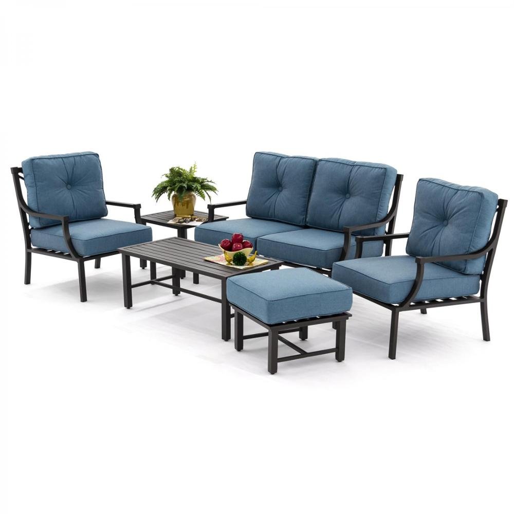 Audubon Pattern Living Room Sofa Metal Sofa with High Quality Outdoor Sofa