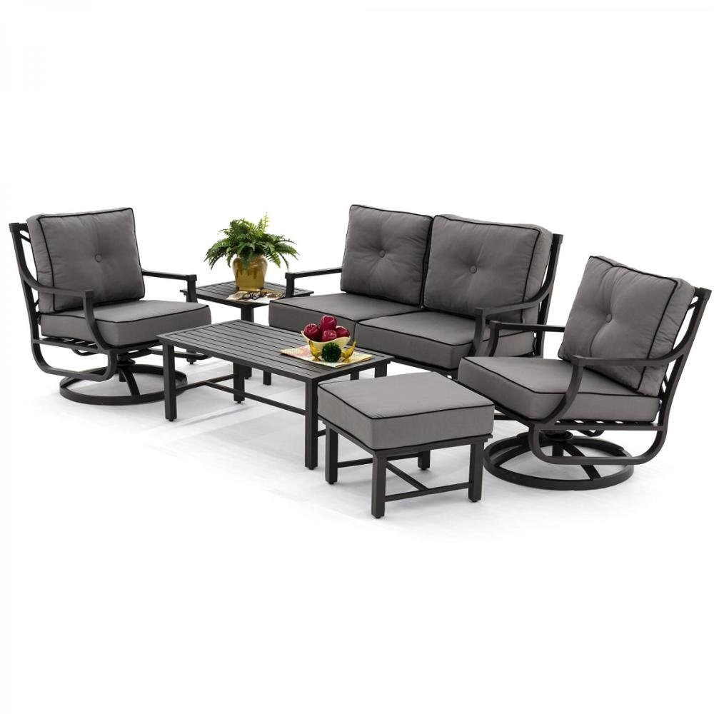 Audubon Pattern Living Room Sofa Metal Sofa with High Quality Outdoor Sofa