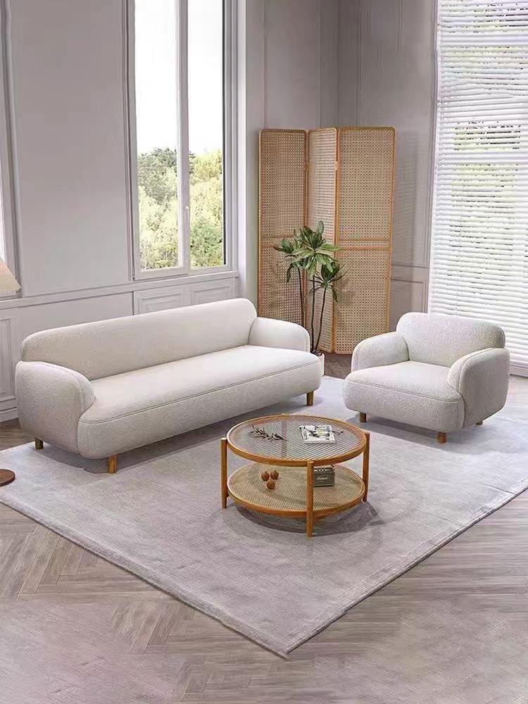 Corner Sofa Set Linen Fabric Modular Couches Sectional Living Room Sofas Luxury High Quality Modern Minimalist Sofa Modular