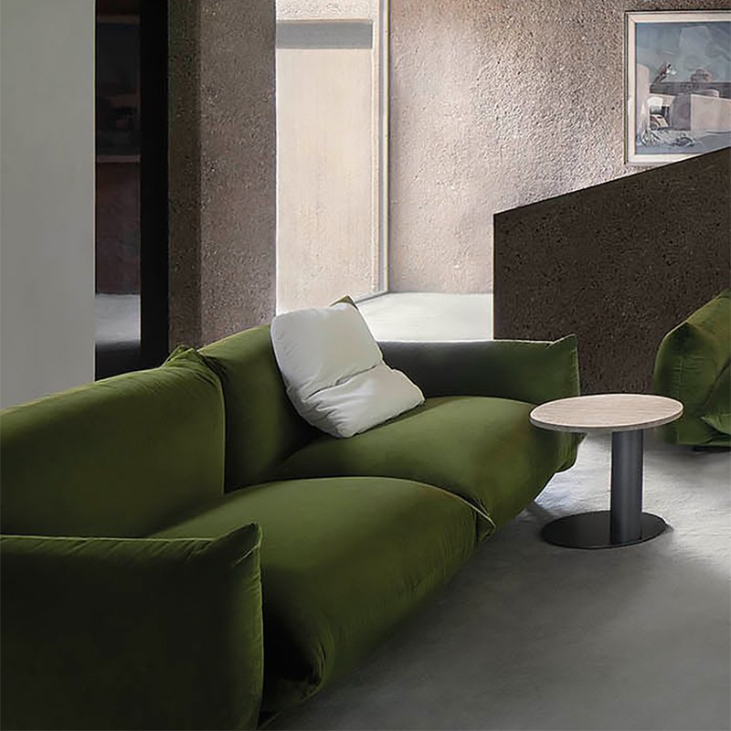ATUNUS relax italian sofas contemporary luxury velvet abric modular sectional couch marenco living room sofa set
