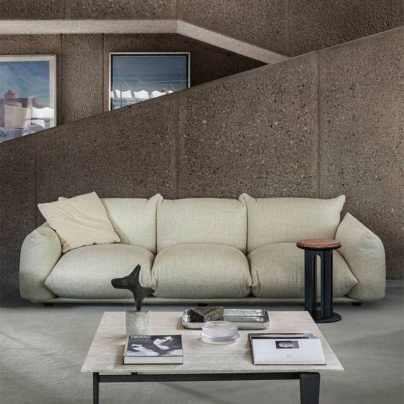 ATUNUS relax italian sofas contemporary luxury velvet abric modular sectional couch marenco living room sofa set