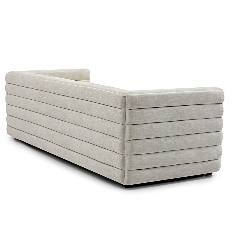 Modern Design Living room Upholstered Velvet 3 Seat Long Sofa