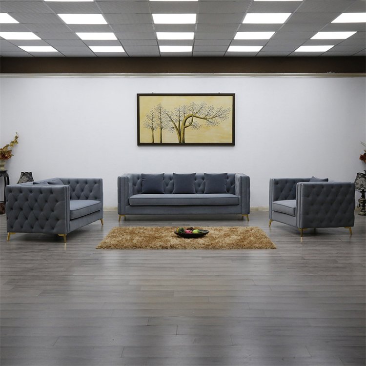 Chesterfield Velvet Teal Couch 3 2 1 Seater Mid Tufted Living Room Fabric Sofa Furniture BT729