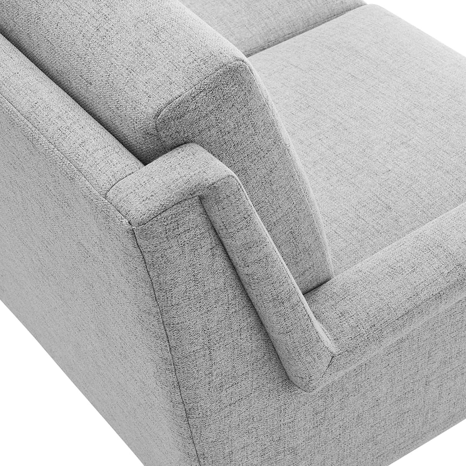 Latest Guangdong furniture executive living room sofas 3 seater grey sofa set design photo