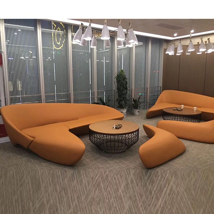 Modern Home Moon Furniture Reclining Upholstered Canap Lit Sofa Simple Living Room Sofas