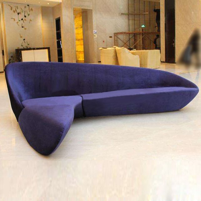Modern Home Moon Furniture Reclining Upholstered Canap Lit Sofa Simple Living Room Sofas