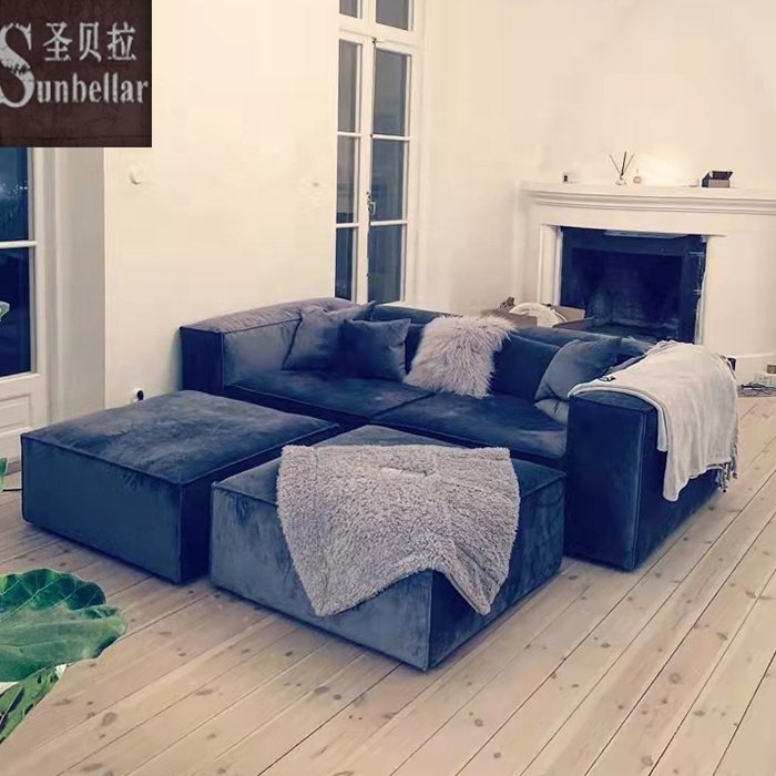 customized modern modular sectional salas sofa individual piece fabric indoor lounge suite l sofa sectional for living roomi