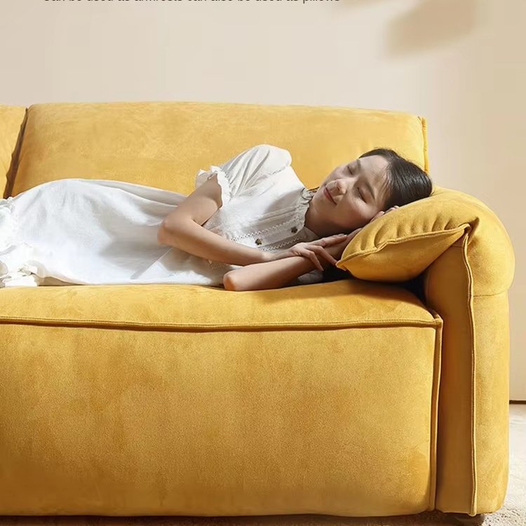 High Quality Electric Multifunctional Expandable Sofa Bed Simple Fabric Living Room Sofa Bedroom Adjustable Smart Sofa