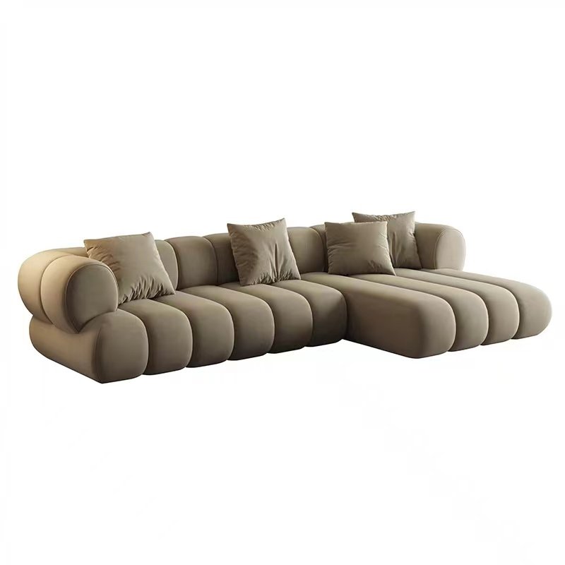 American Style Apartment Furniture Living Room Sofas Lounge Couch Comfortable Fabric Sofa