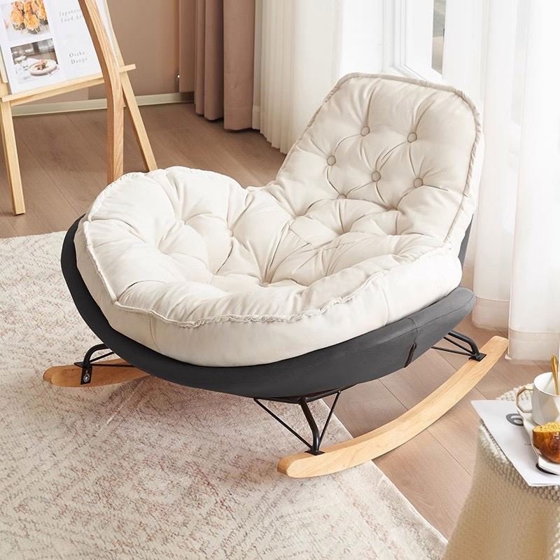 Luxury Sofas Rocking Leather Velvet Wood Nordic Office Hotel Chair Modern Home Couch Sectional Set Furniture Living Room Sofas
