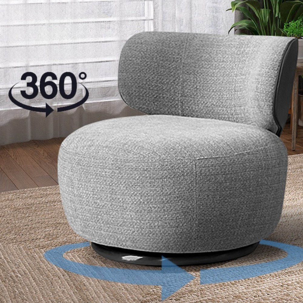 Unionwood New Arrivals Fabric 360 Degree Swivel Sofa Design Hotel Bedroom Sets Furniture Living Room Sofa