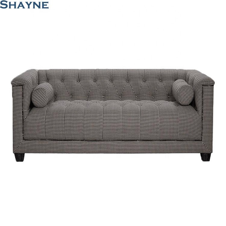 202410 collections for well-known brands SHAYNE FURNITURE ODM Chesterfield for home living room sofas old Tufted sofa