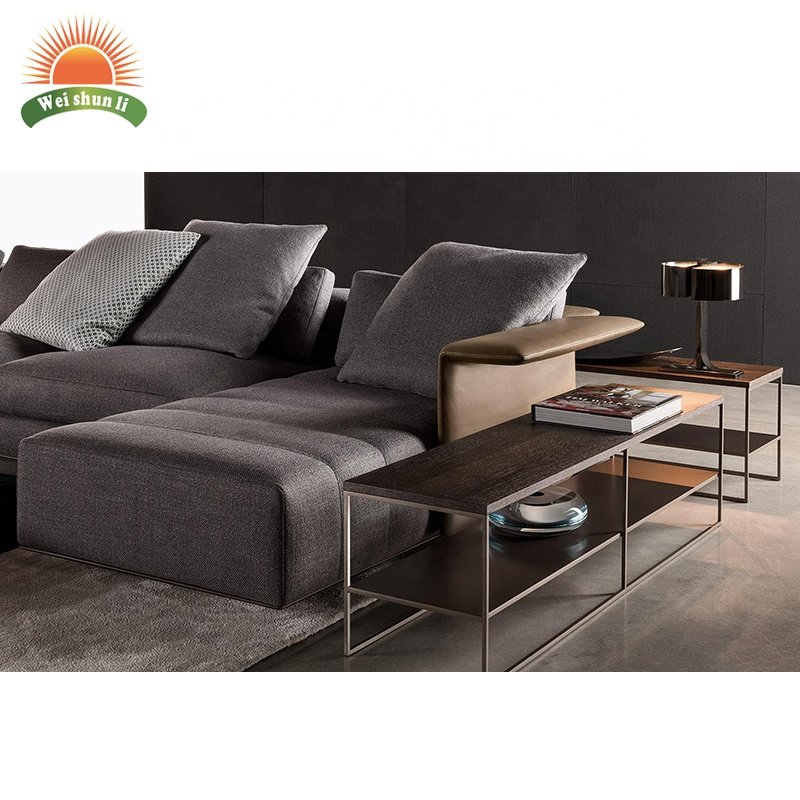 Modern Design Luxury Living Room Villa Hotel Sofa Furniture Leather Sofa Set Couch Sofa