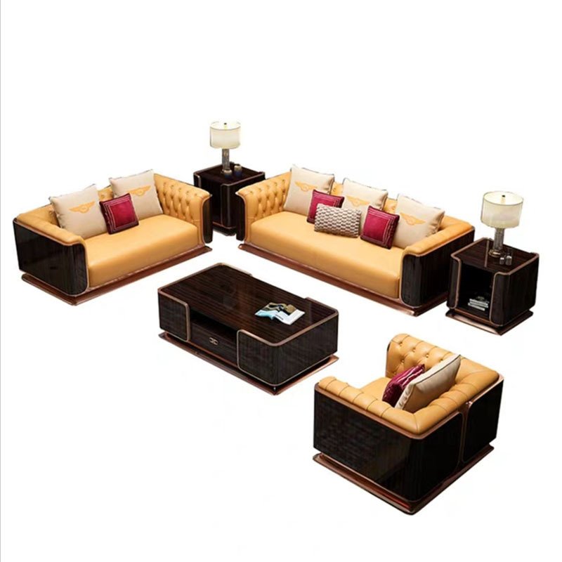 High Quality Big Size seat Comfortable Home Cloud Sofa Living Room Linen Corner Couch Sofa Set Furniture