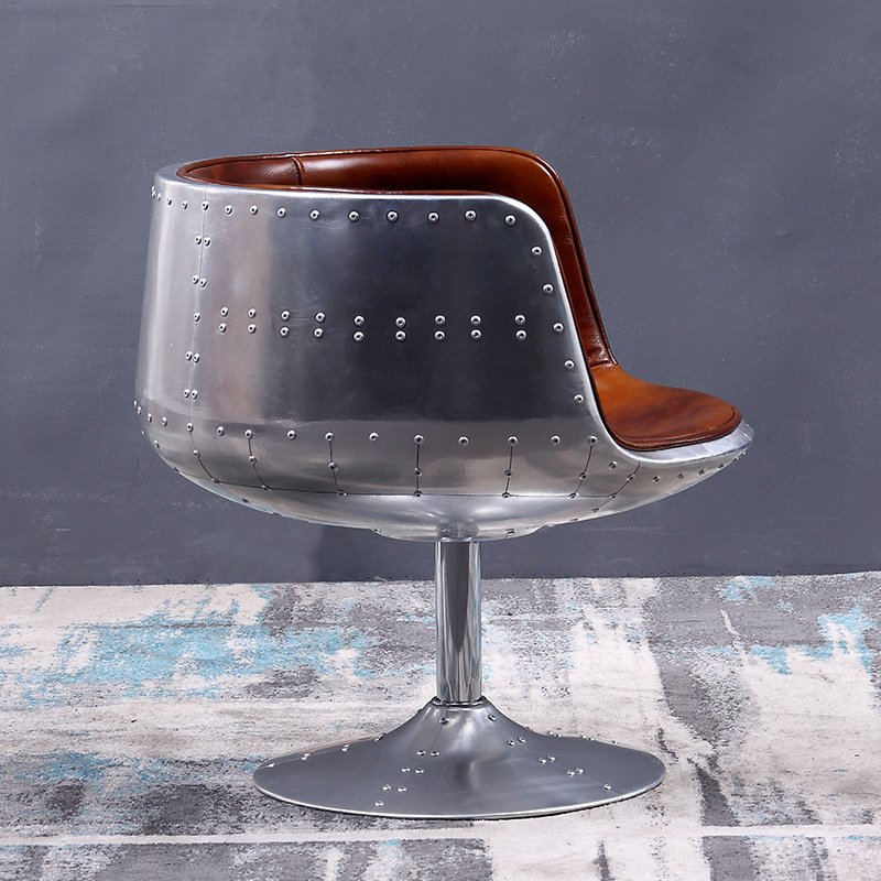Aviator retro industrial Chair Loft Style Chair living room retro industrial aviator cup chair