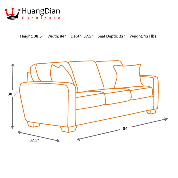 Foshan custom made funiture modern velvet fabric living room sofa couch
