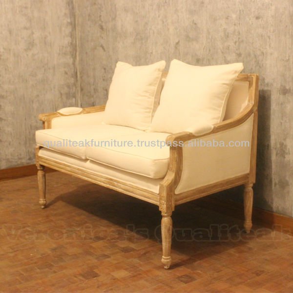 Living Room Sofas With Antique Distressed Furniture Style
