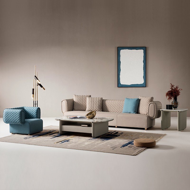 Xinda Modern Sala Executive Arabic Livingroom Sofa Set Furniture Living Room Sofas Sectional Sofa Set 7 Seater Furniture Fabric