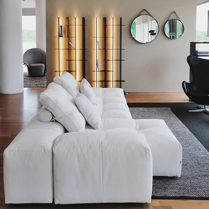 Comfy Modern Sectional Sofa Extra Large Couches Over Size Corner Sofa Living Room Sofas